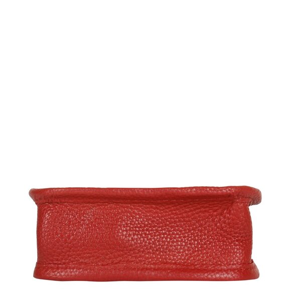 Leather Crossbody Red Phone Sling Wallet Bag–Small Shoulder  Bag for Daily Use - Picture 7 of 10